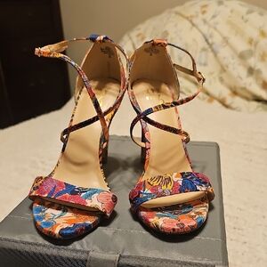 Mix No. 6 Multicolor Floral Heels